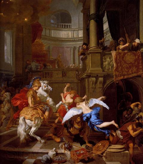 Gerard de Lairesse The Expulsion of Heliodorus From The Temple Spain oil painting art